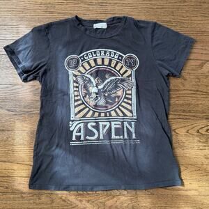 Altar'D State Aspen Colorado Vtg Eagle Graphic Tee Size Medium
